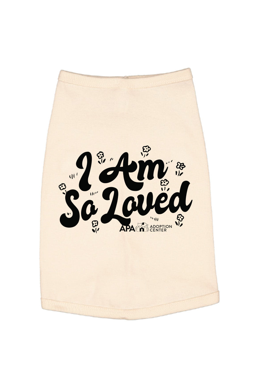 I Am So Loved Doggie Tank