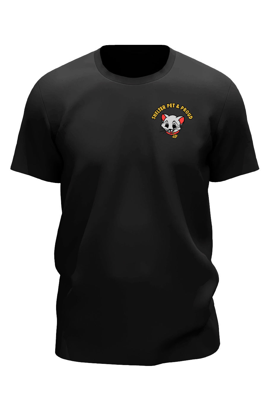 Shelter Pet and Proud Cat Tee
