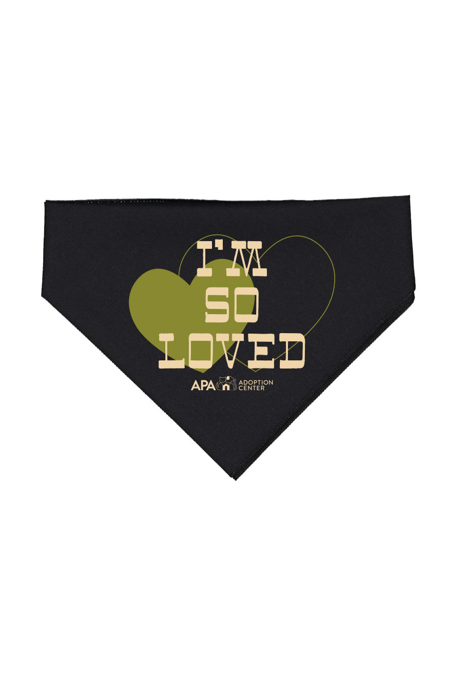 I'm So Loved Doggie Bandana