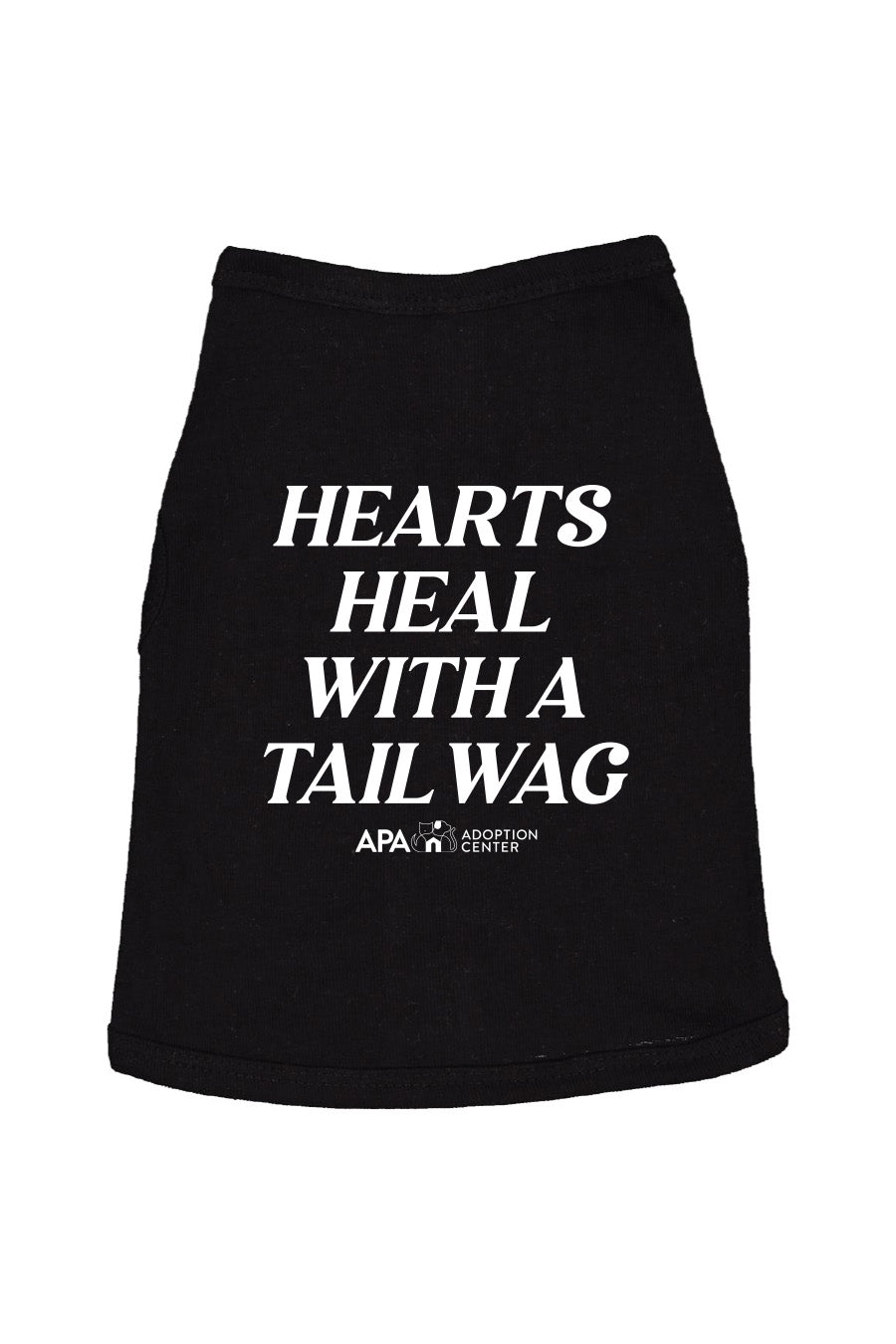 Hearts Heal with a Tail Wag Doggie Tank