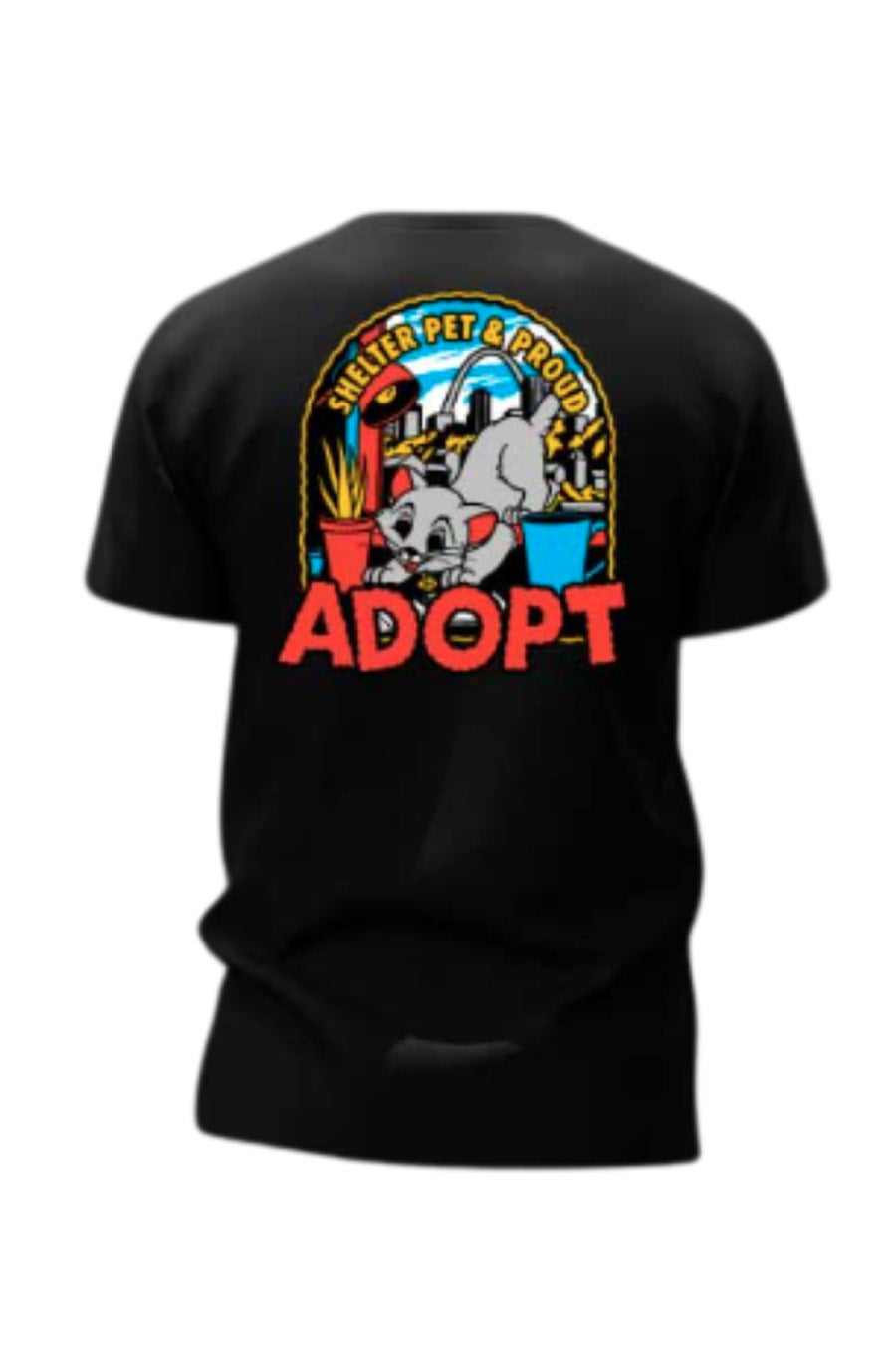 Shelter Pet & Proud Cat Tee