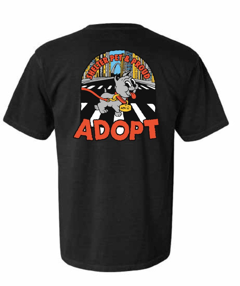 Shelter Pet & Proud Dog Tee
