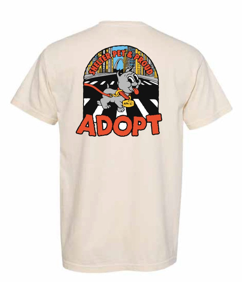 Natural Shelter Pet & Proud Dog Tee